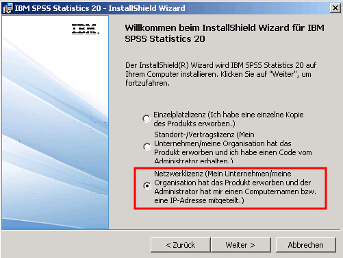 install spss 20